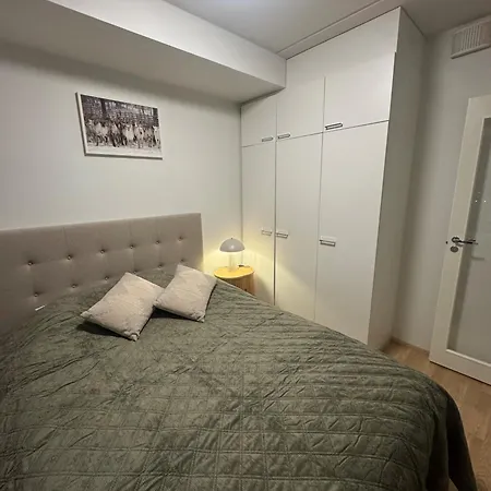 公寓 Lapland Ii With Sauna, Free Wi-fi And Parking Next To The Railway Station *