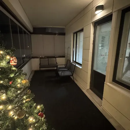 公寓 Lapland Ii With Sauna, Free Wi-fi And Parking Next To The Railway Station *